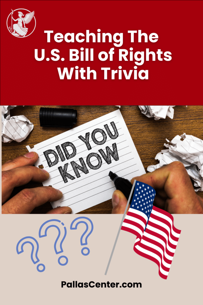 United States Bill of Rights Trivia for Kids PDF