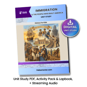 Immigration and The People Who Built America Unit Study, Lapbook and Audio