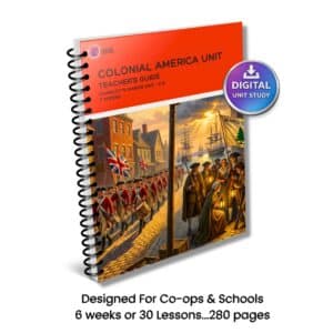 Colonial America Enrichment Unit Study (Teacher's Guide)